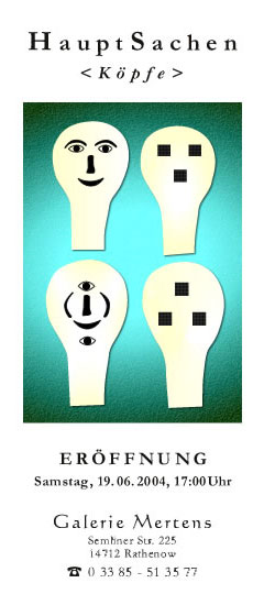 Galerie Mertens :: Ausstellung :: Hauptsachen