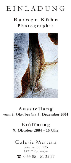 Rainer Kühn - Photographie