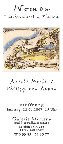 Galerie Mertens, Ausstellung: Women